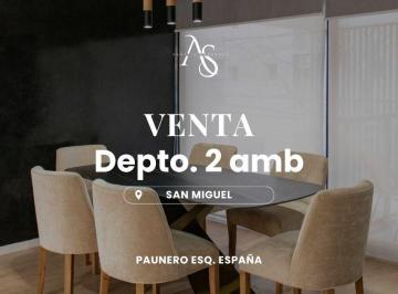Departamento · 58m² · 2 Ambientes · Departamento - San Miguel