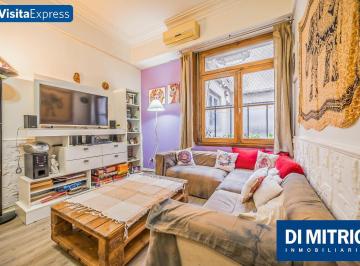 Living Comedor · Caballito 3 Amb 81 m² Depto 2 Patios Apto Credito