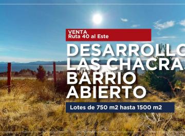Terreno · 837m² · Lote en Las Chacras Ruta40 San Carlos de Bariloche