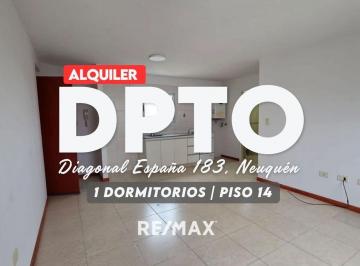 Departamento · 37m² · 2 Ambientes · Alquiler Dpto 1 Dormitorio 37 m² - Centro Nqn