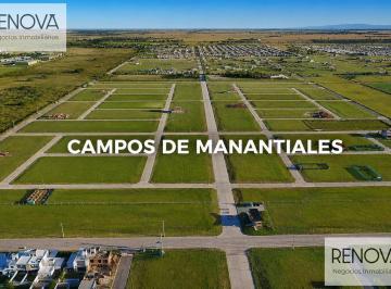 Terreno · 300m² · Lote en Campos de Manantiales, Excelente Oportunidad!