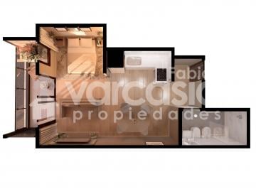 Departamento · 37m² · 1 Ambiente · Departamento en Monte Castro