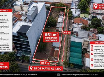 Terreno , Salta · Terreno de 651 m² en Venta en Centro Ciudad
