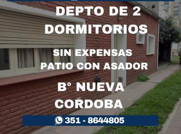 Casa en Alquiler de 3 ambientes Nueva Córdoba · Departamento en Planta Baja de 2 Dorm. en Alquiler | Nueva Córdoba | Sin Expensa