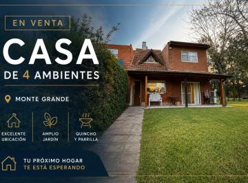Casa · 4 Ambientes · Venta Casa 4 Amb | Monte Grande