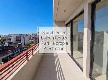 Departamento · 80m² · 3 Ambientes · Departamento en Venta Tres Ambientes Villa Crespo