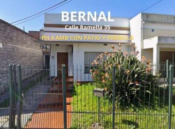 PH · 89m² · 3 Ambientes · Venta de PH 4 Amb con Patio y Parrilla en Bernal