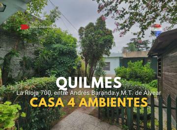 Casa · 122m² · 4 Ambientes · 1 Cochera · Venta Casa 4 Amb C/cochera, Parque y Parrilla