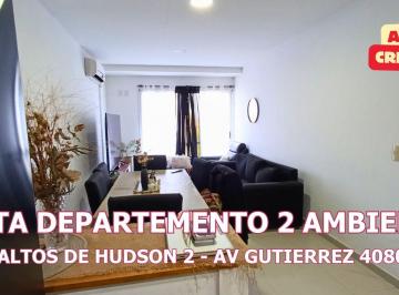 Departamento · 42m² · 2 Ambientes · 1 Cochera · Departamento 2 Amb Altos de Hudson 2 Oportunidad