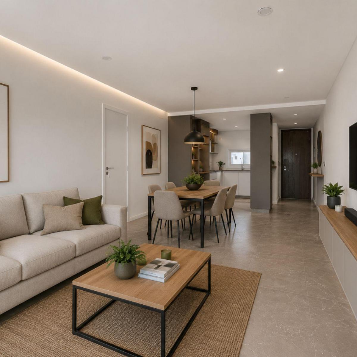 Depto 3 amb, 86m² en primer piso con ascensor — Villa Primera