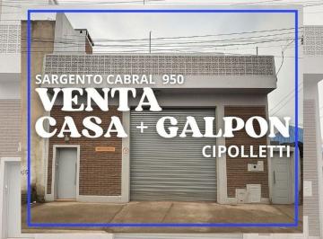 Casa · 266m² · 6 Ambientes · Venta Casa + Dto + Galpon Cipolletti Rio Negro