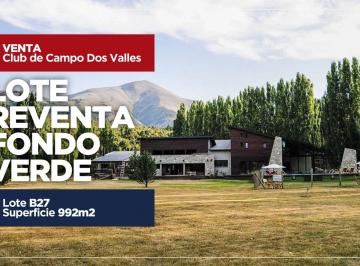 Terreno · 993m² · Venta Lote Barrio Privado Dos Valles - Bariloche