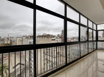 Departamento · 129m² · 4 Ambientes · 1 Cochera · Piso Alto de 4 Ambientes. Reciclado. Balcón. Vista Abierta Cochera Espacio. Seg. 24hs
