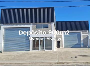 Depósito · 900m² · Alquiler Depósito de 900 m² en Moreno Cuartel V