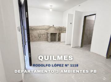 Departamento · 60m² · 3 Ambientes · Venta Departamento 3 Amb en Construcción Quilmes