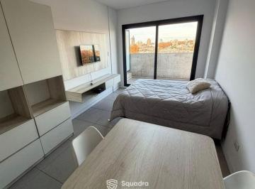 Departamento · 27m² · 1 Ambiente · Alquiler Temporario - Departamento Monoambiente y Balcón - Echesortu, Rosario.