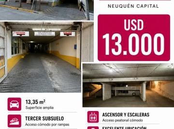 Garage , Neuquén · Cochera en Venta Centro Neuquén