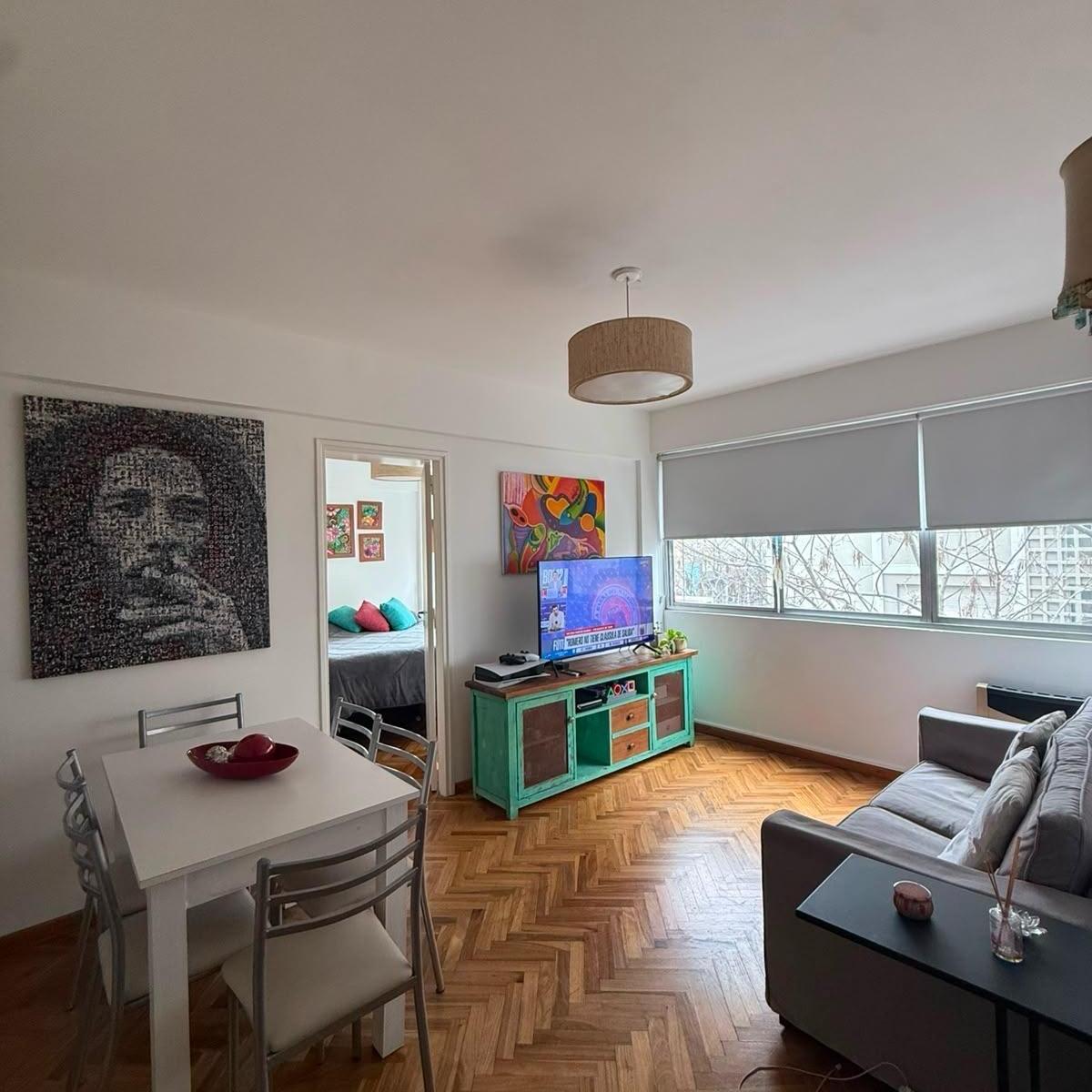 Depto 2 amb, 35m² reciclado — Centro