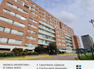 Departamento · 45m² · 2 Ambientes · Alquiler Milenica Universitaria // 1 Dorm // Seg 24h // Pileta // Amenities