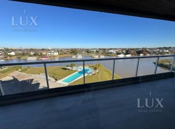 Departamento · 108m² · 3 Ambientes · 1 Cochera · Departamento de 3 Ambientes en Alquiler en Acqua Rio, Nordelta, Tigre