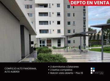 Departamento · 72m² · 4 Ambientes · Alto Panorama // 2 Dorm // Alto Alberdi // Piso 16 // Frente // Vista Abierta
