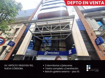 Departamento · 75m² · 4 Ambientes · Venta Depto 2 Dorm Buen Pastor //yrigoyen 100 // 1 Baño // Externo // Piso 10