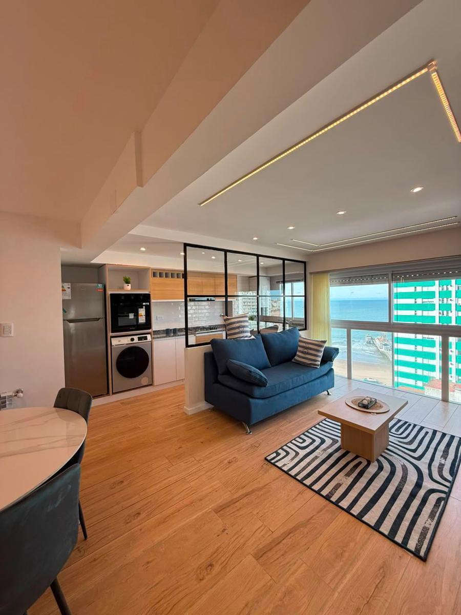 Venta departamento 3 amb con cochera y vista al mar