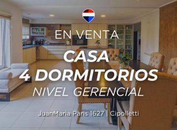 Casa · 336m² · 7 Ambientes · 1 Cochera · Venta | Casa 4 Dorm.