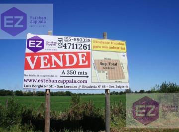 Terreno · 52660m² · Terreno - Granadero Baigorria