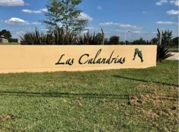 Terreno · 1009m² · Venta Lote Barrio Las Calandrias Permuta y Cuotas
