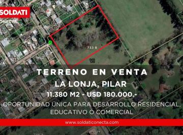 Terreno · 11380m² · Terreno en Venta - La Lonja - Pilar