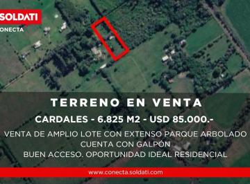 Terreno · 6825m² · Terreno de 6.825 m² Arbolada con Galpon en Venta en Cardales