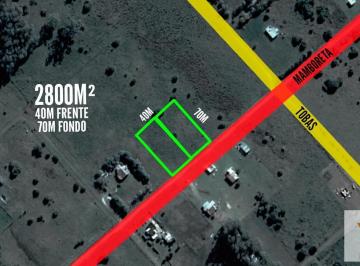 Terreno · 2800m² · Terreno en Venta - 2800 m² - Punta Indio