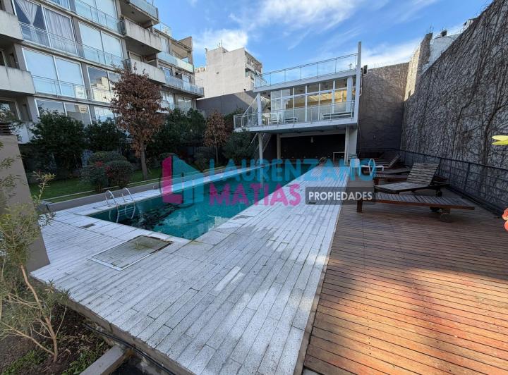 Alquiler Departamento Monoambiente con Patio y Parrilla en Villa Ortuzar
