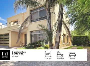 Casa · 276m² · 5 Ambientes · 6 Cocheras · Casa en Venta Santa Rita a Laguna
