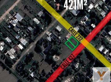 Terreno · 421m² · Terreno en Venta - 421 m² - El Peligro, Arturo Seguí, La Plata