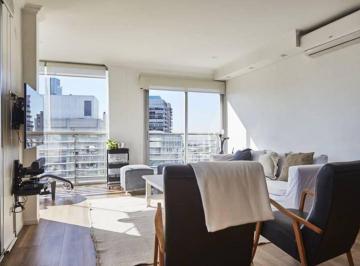 Departamento de 3 ambientes, Palermo · Departamento, 3 Amb. Piso Alto, Vista Al Rio, Amoblado Deco Chic