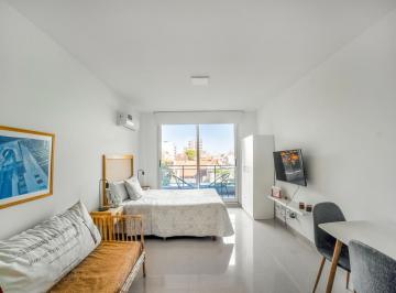 Departamento · 24m² · 1 Ambiente · Monoambiente Amoblado con Balcón y Amenities en Alquiler Temporario en Saavedra