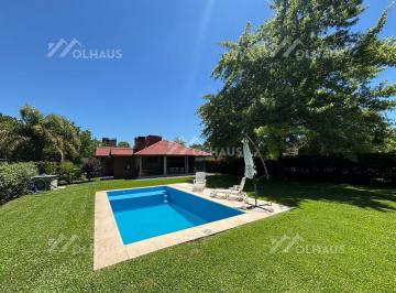 Casa · 135m² · 4 Ambientes · 2 Cocheras · Casa Chalet en Alq. Temporario en Los Eucaliptus, Pilar, G. B. a. Zona Norte