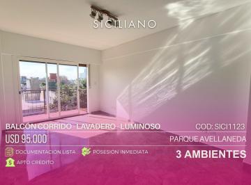 Departamento · 51m² · 3 Ambientes · Departamento en Parque Avellaneda