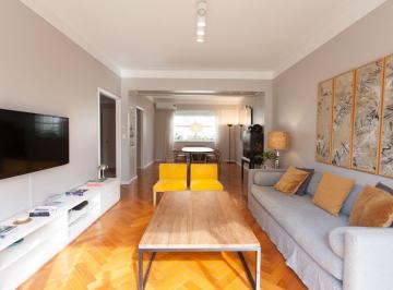 Departamento · 138m² · 3 Ambientes · Edif. Racionalista. 2 Dorms. 2 Baños Completos Dep. Serv - Seg. 24hs.
