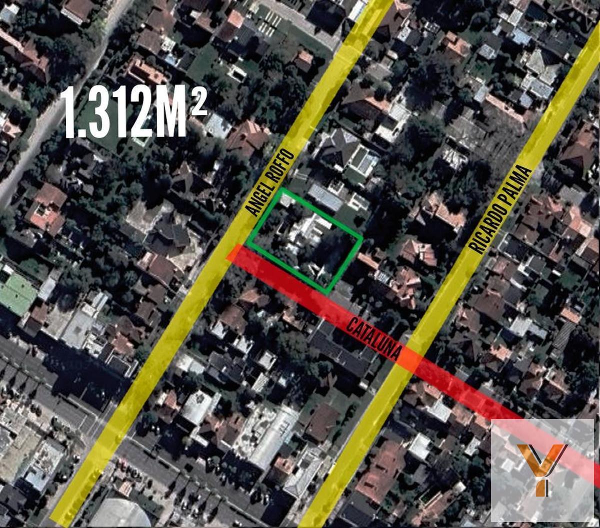 Terreno en venta ubicado en sobre calle Cataluña entre Roffo y Ricardo Palma