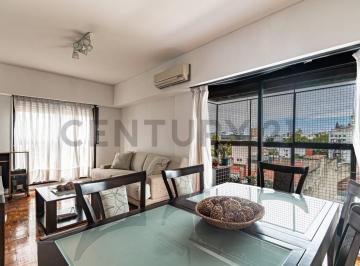 Oficina comercial · 58m² · 3 Ambientes · 1 Cochera · Departamento 3 Ambientes en Almagro – Piso Alto, Luminoso y Funcional, Cochera, Baulera Apto Credito