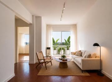 living comedor con IA · 2 Ambientes Alto con Balcón, Vista Abierta en Zona Residencial de Villa Ballester