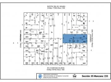 Terreno , Rosario · Venta Terreno 825 m en Zona Sur Rosario