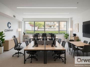 Oficina comercial · 105m² · 1 Cochera · Oficina en Liberateur! 105 m². Imagen Corporativa. Cochera. Seg 24 Hs.