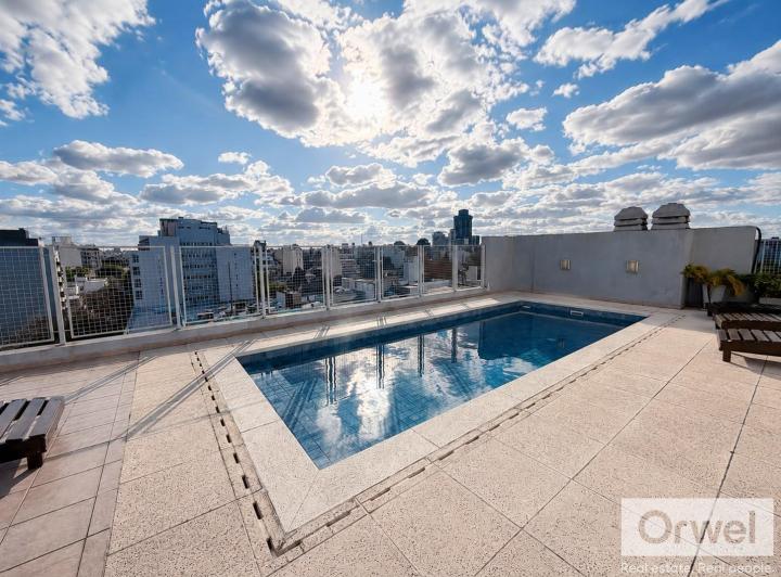 Departamento de 2 Ambientes en Alquiler en Colegiales Terraza Patio Apto Mascota