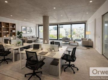 Oficina comercial · 114m² · 1 Ambiente · 1 Cochera · Oficinas Plantas Libres de 123 m - Cochera Fija Cubierta