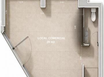 Local comercial · 29m² · Local en Venta en Edificio Suipacha