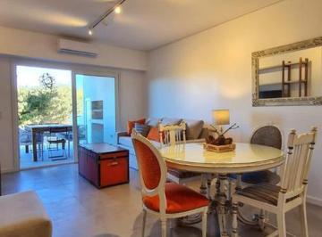 Departamento · 62m² · 2 Ambientes · 1 Cochera · Hermoso 2 Ambientes a Estrenar en Costa Esmeralda - Galería Vidriada con Parrilla, Jardín y Cochera